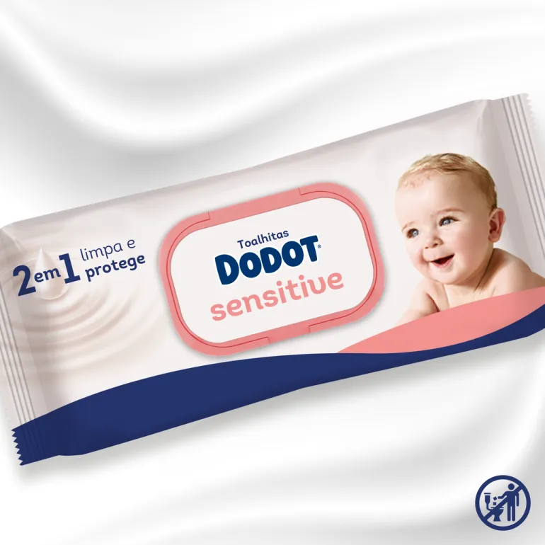 Toalhitas Dodot Sensitive