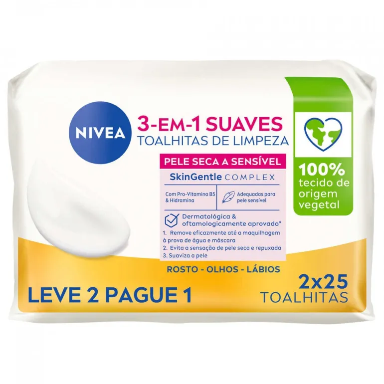 Toalhitas Suaves de Limpeza
