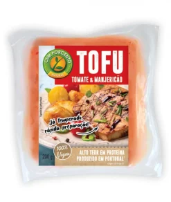 Tofu com Tomate e Manjericão