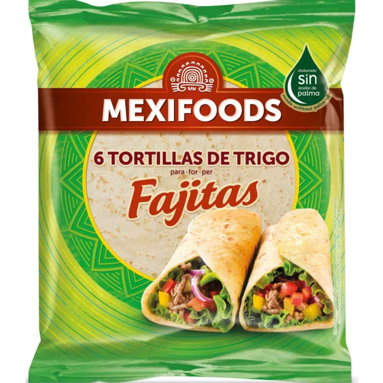 Tortilhas de Trigo para Fajitas