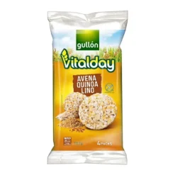 Tortitas de Aveia, Quinoa e Linhaça