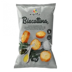 Tostas Biscottina com Azeite e Sal