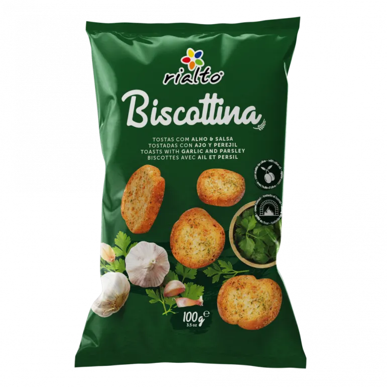 Tostas com Alho e Salsa