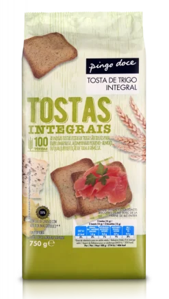 Tostas de Trigo Integral
