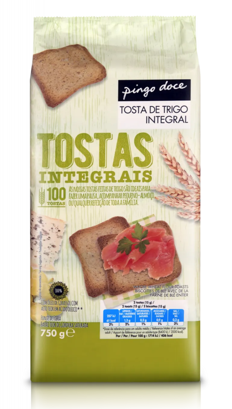 Tostas de Trigo Integral