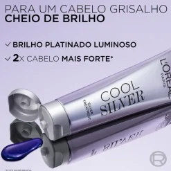 Tratamento Matizador Cool Silver Cinza Platina