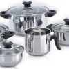 Trem de Cozinha 5 Peças Inox
