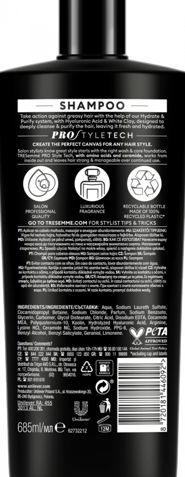 TRESemmé Champô Purify & Hydrate