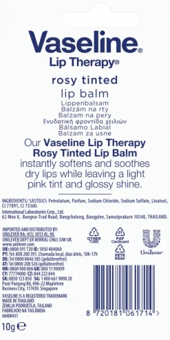 Vaseline Lip Tube Rosy