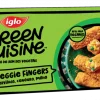 Veggie Fingers com Ervilhas, Cenoura e Milho
