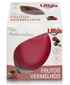 Vela Ambientadora Frutos Vermelhos