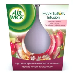 Vela Ambientadora Frutos Vermelhos