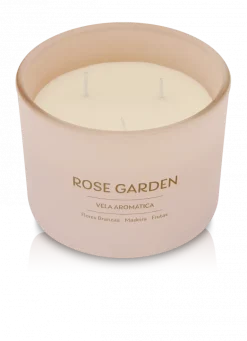 Vela Ambientadora Rose Garden