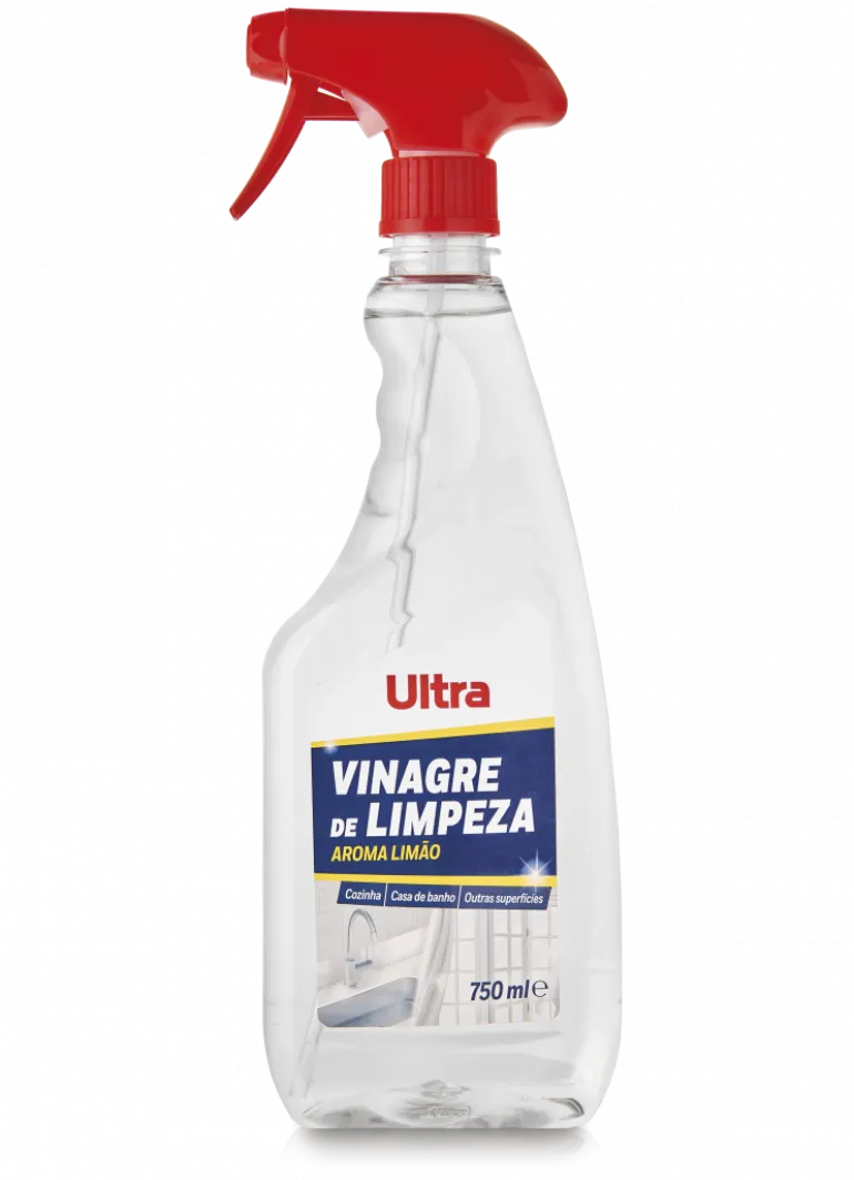 Vinagre de Limpeza em Spray Limão