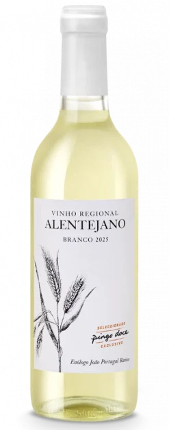 Vinho Branco Alentejo Pingo Doce