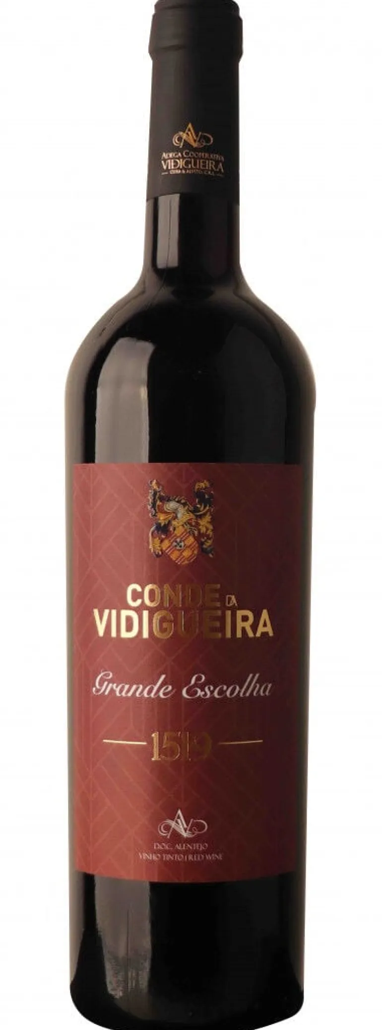 Vinho Tinto Alentejo Conde da Vidigueira Grande Escolha