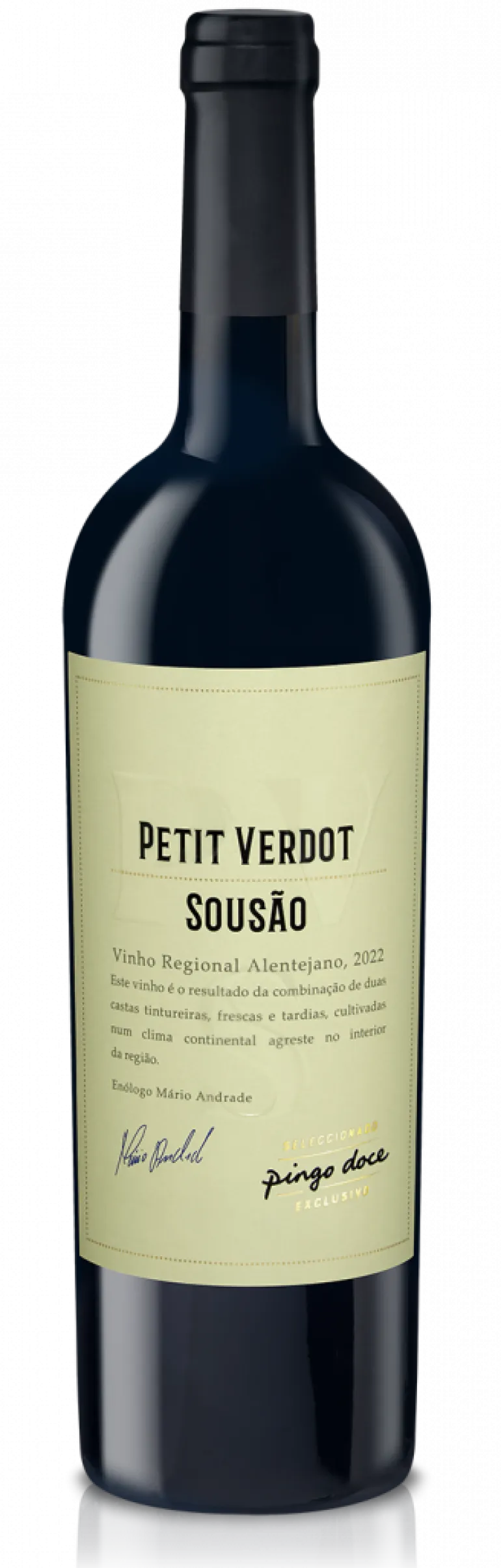 Vinho Tinto Alentejo Sousão Petit Verdot Pingo Doce