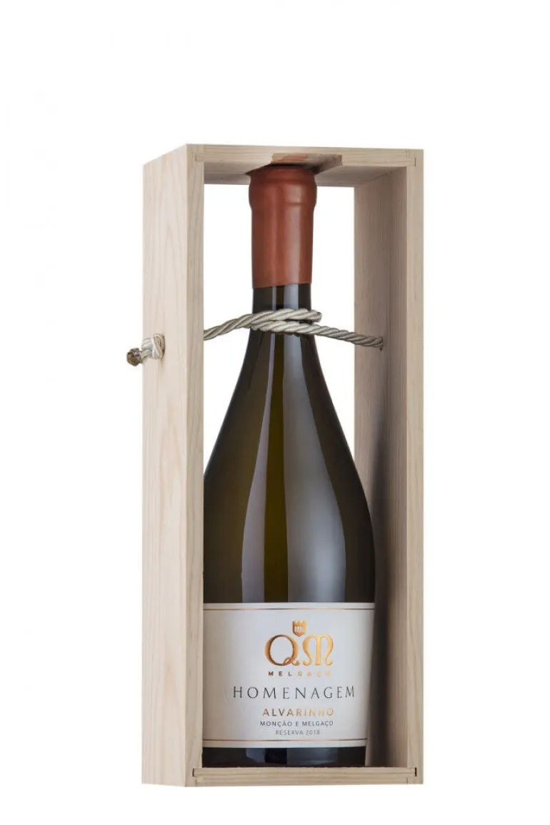 Vinho Verde Branco Quintas de Melgaço Homenagem Alvarinho