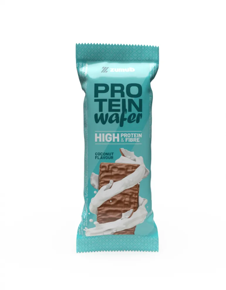 Wafer Proteico com Coco